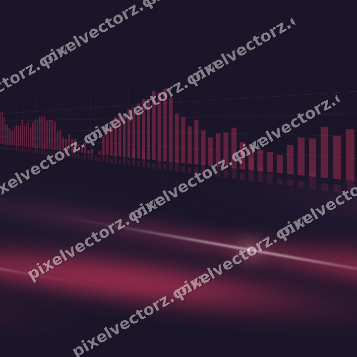 Nahtloser Neon Diagramm Hintergrund in Rosa und Bernstein