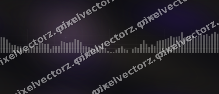 Nahtloser Neon Diagramm Hintergrund in Blau und Violett