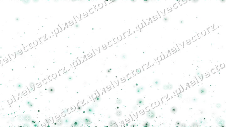 Nahtloser Glitzeraufstieg auf transparentem Grund