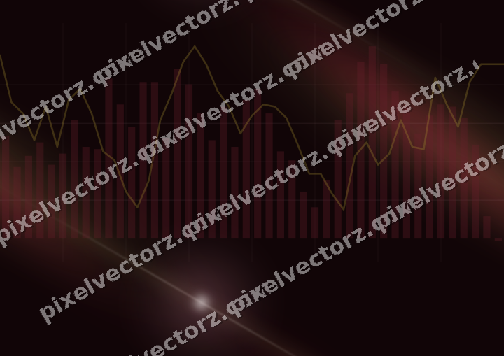 Nahtloser Neon Diagramm Hintergrund in Rosa und Rot