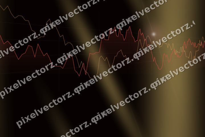 Nahtloser Neon Diagramm Hintergrund in Rot und Orange