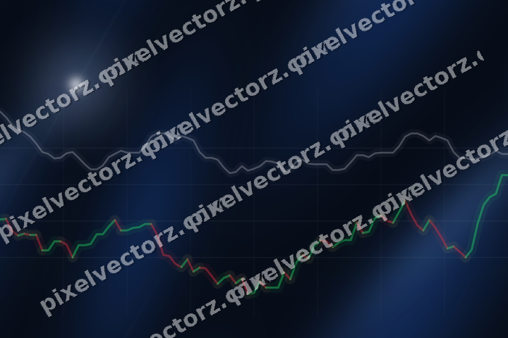 Nahtloser Neon Diagramm Hintergrund in Blau