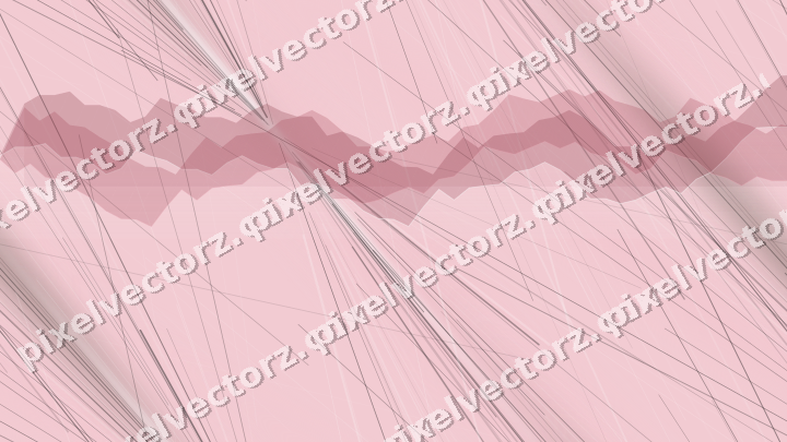 Nahtloser Pastell Diagramm Hintergrund in Rosa und Dunkellimette