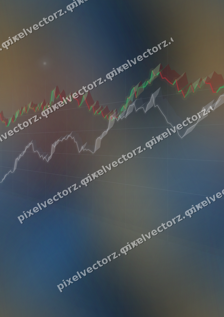 Nahtloser Neon Diagramm Hintergrund in Blau und Rot