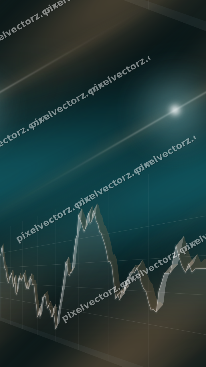Nahtloser Neon Diagramm Hintergrund in Petrol und Orange