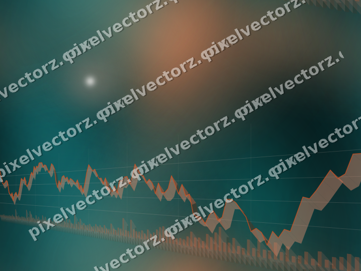 Nahtloser Neon Diagramm Hintergrund in Orange und Petrol