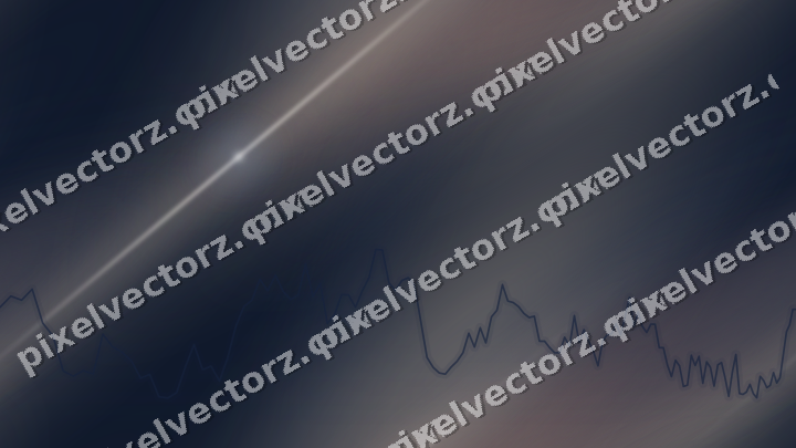 Nahtloser Neon Diagramm Hintergrund in Dunkelblau und Rot