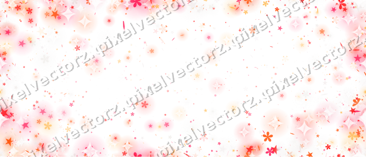 Nahtlose Glitzervignette in Rot und Orange auf transparentem Grund