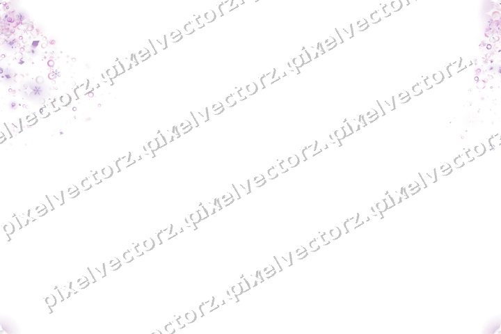 Nahtloser Glitzerfächer in Magenta und Violett auf transparentem Grund