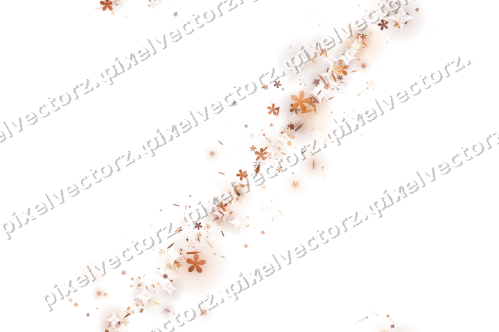 Nahtloser Glitzerbogen auf transparentem Grund