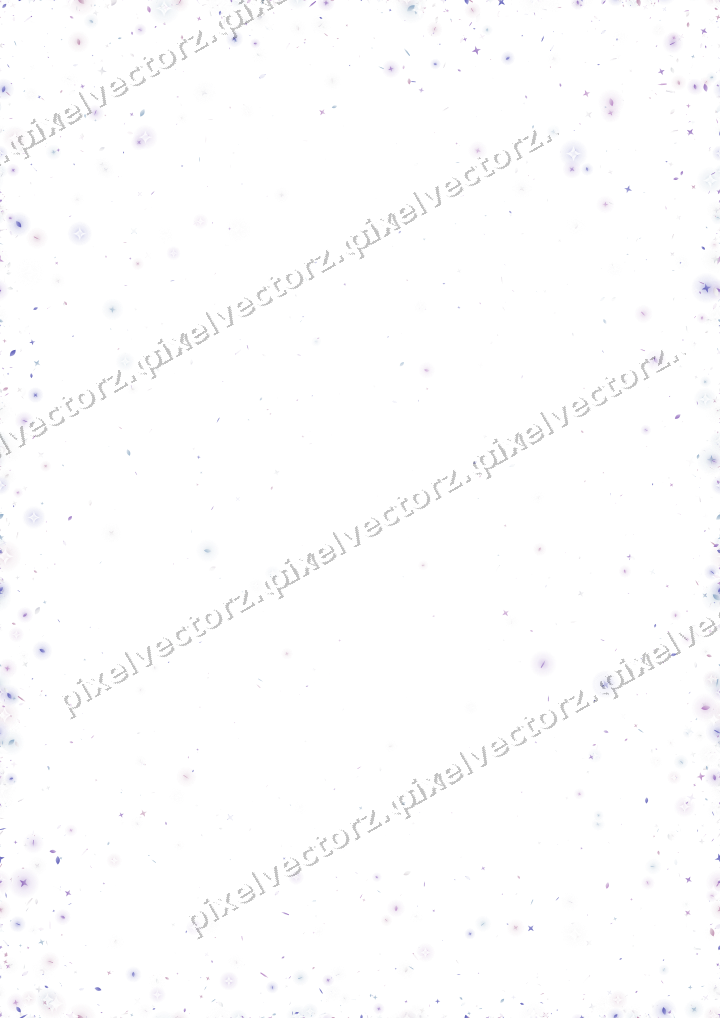 Nahtlose Glitzervignette in Violett und Blau auf transparentem Grund