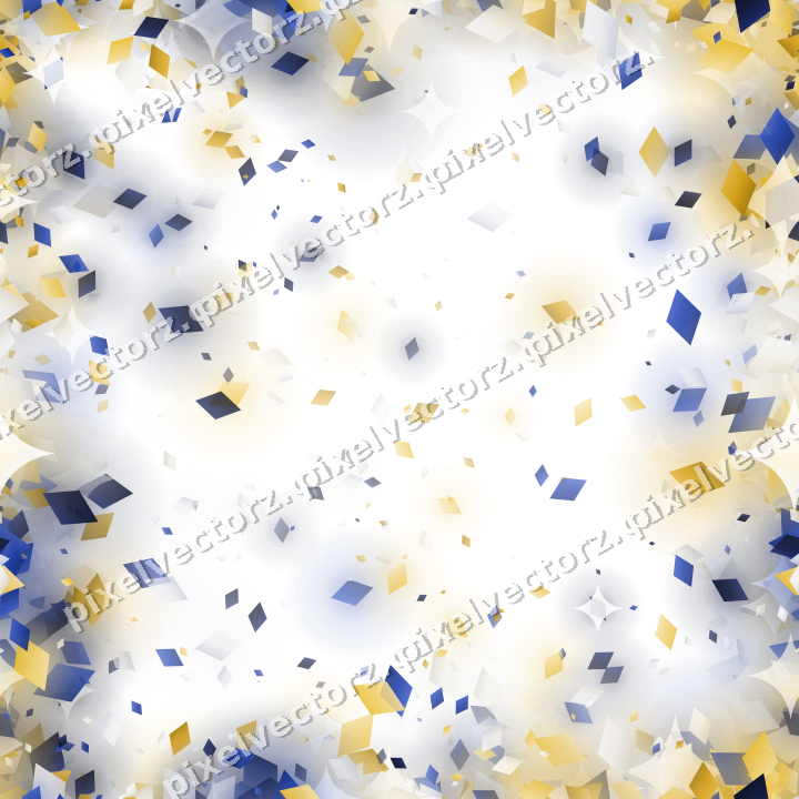 Nahtlose Glitzervignette aus Rauten auf transparentem Grund
