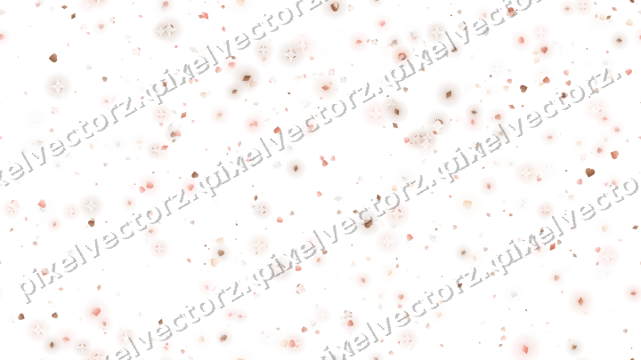 Nahtlose Glitzerstreuung aus Herzen und Rauten auf transparentem Grund