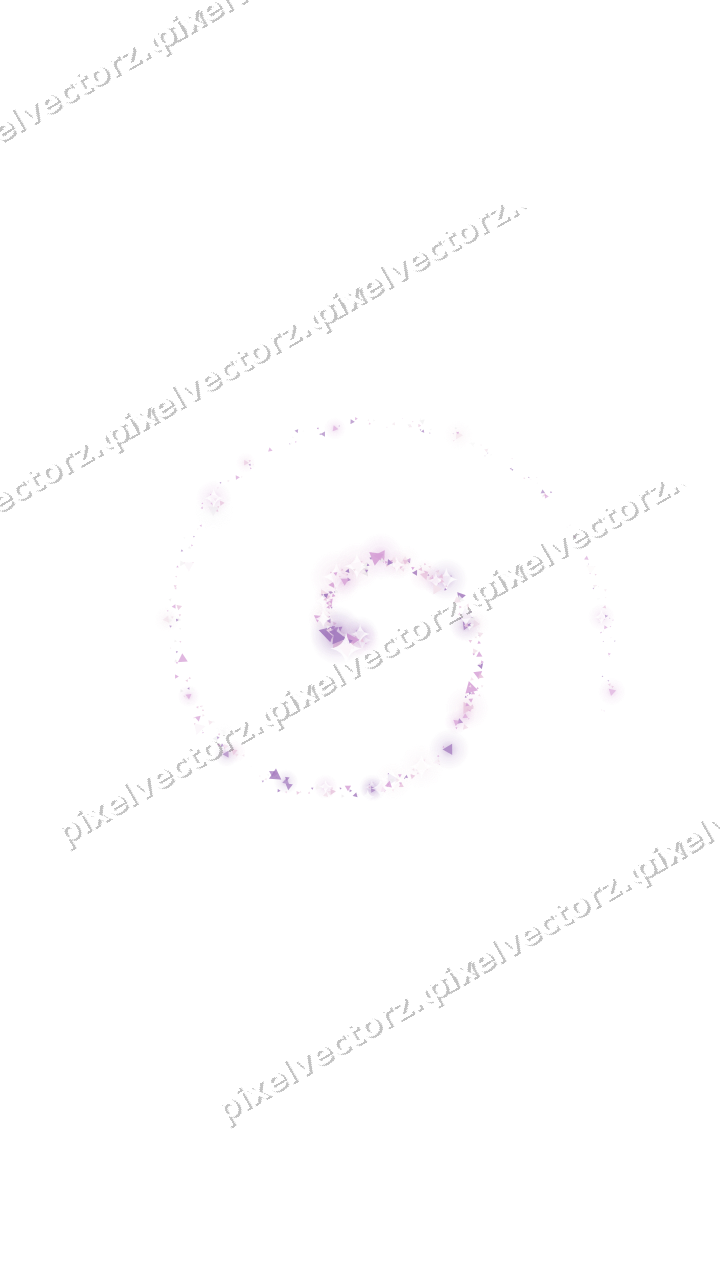 Nahtlose Glitzerspirale aus Dreiecken auf transparentem Grund