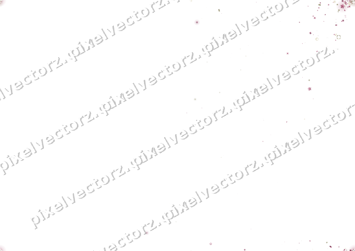 Nahtloser Glitzerfächer aus Sternen und Blüten auf transparentem Grund
