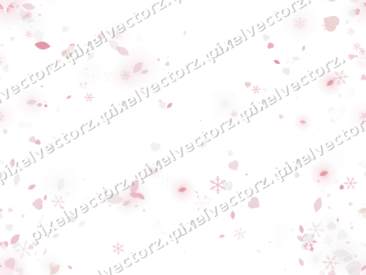 Nahtloser Glitzerkranz in Blassrosa auf transparentem Grund