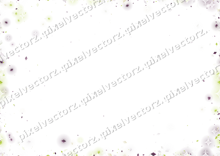 Nahtlose Glitzervignette aus Rauten auf transparentem Grund