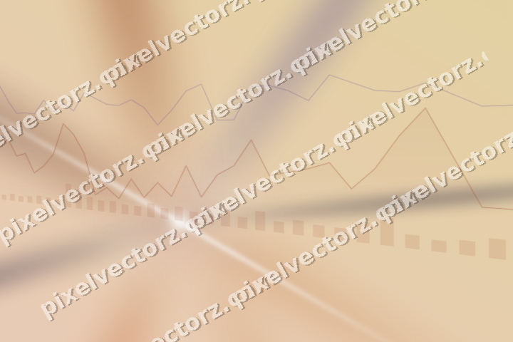 Zarter Pastell Diagramm Hintergrund in Orange und Blau
