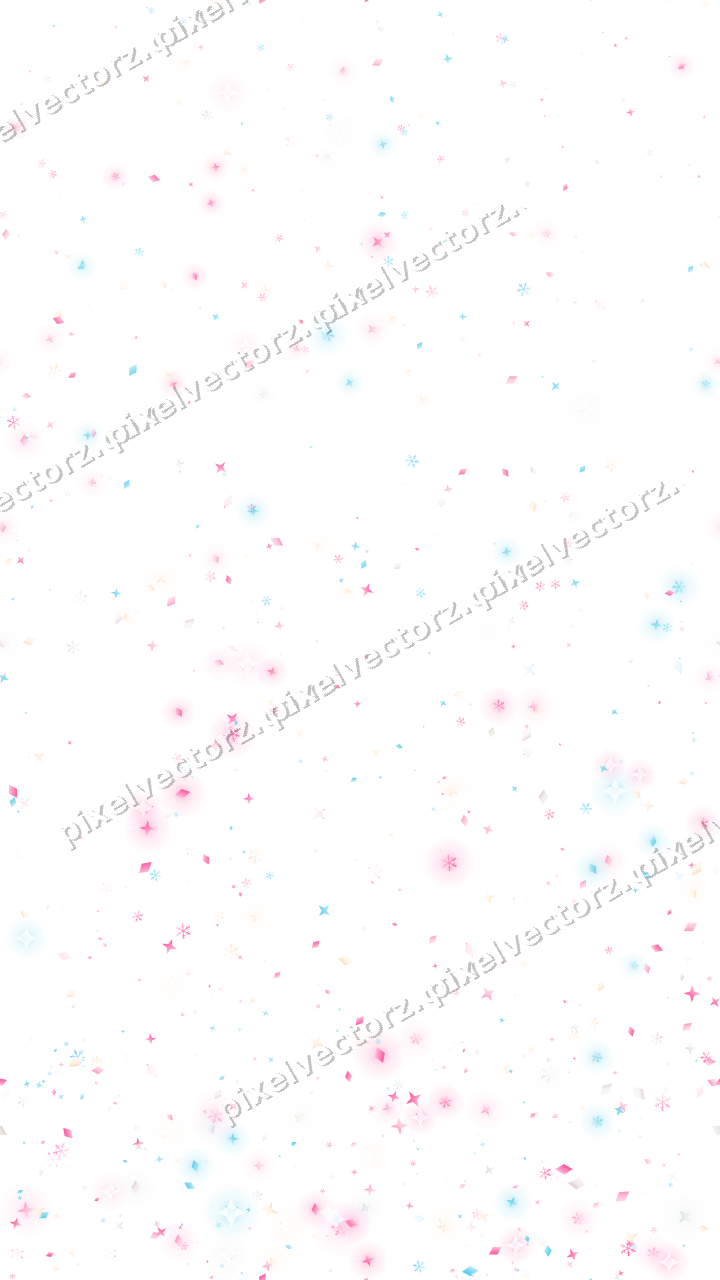 Nahtloser Glitzeraufstieg in Rosa und Türkis auf transparentem Grund