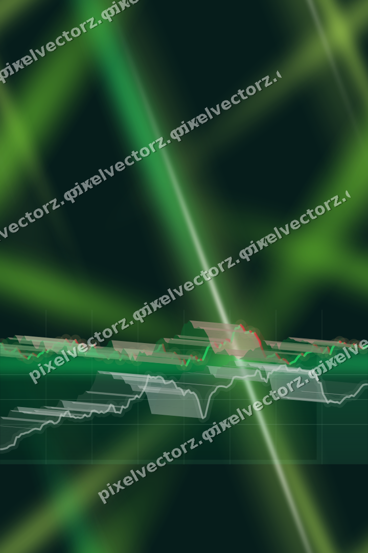 Nahtloser Neon Diagramm Hintergrund in Grün und Limette