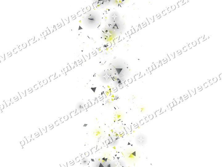 Nahtloses Glitzerband aus Rauten und Dreiecken auf transparentem Grund