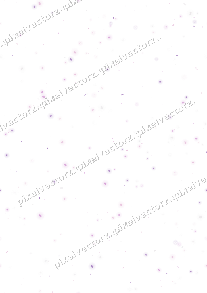 Nahtlose Glitzerstreuung aus Konfetti auf transparentem Grund