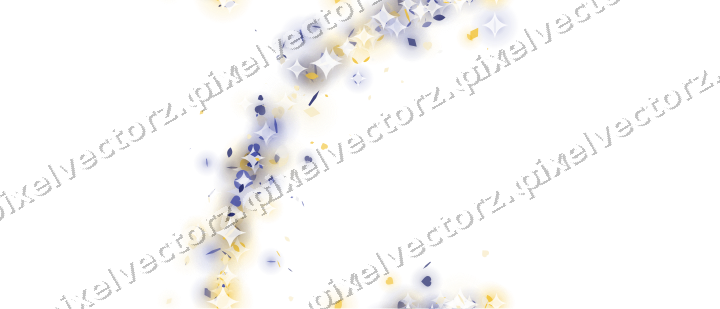 Nahtloser Glitzerbogen aus Herzen und Tropfen auf transparentem Grund