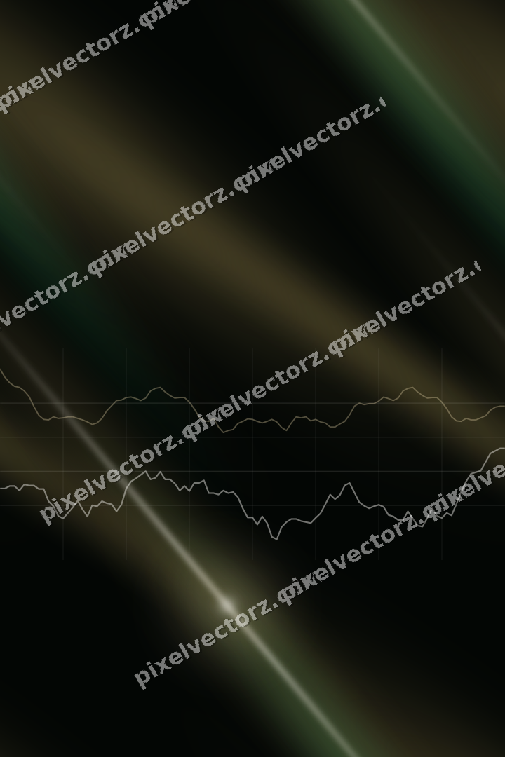 Nahtloser Neon Diagramm Hintergrund in Bernstein und Grün