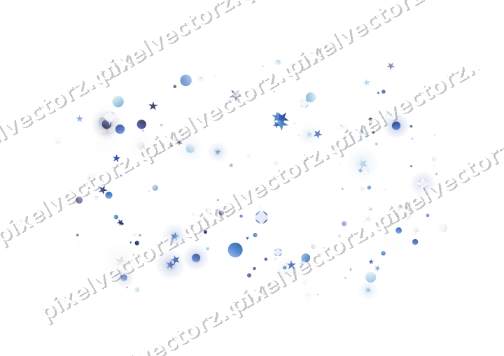 Nahtloser Glitzerrahmen in Blau und Türkis auf transparentem Grund