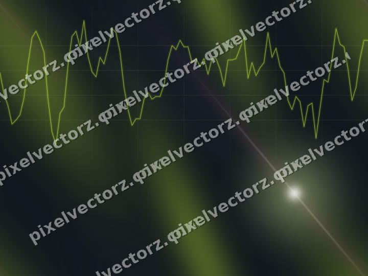 Nahtloser Neon Diagramm Hintergrund in Limette und Bernstein