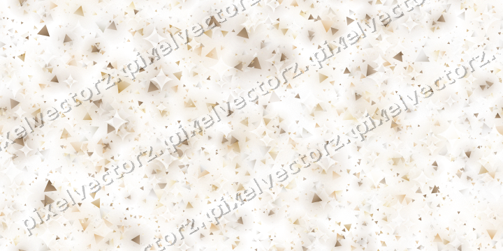 Nahtlose Glitzerstreuung aus Dreiecken auf transparentem Grund
