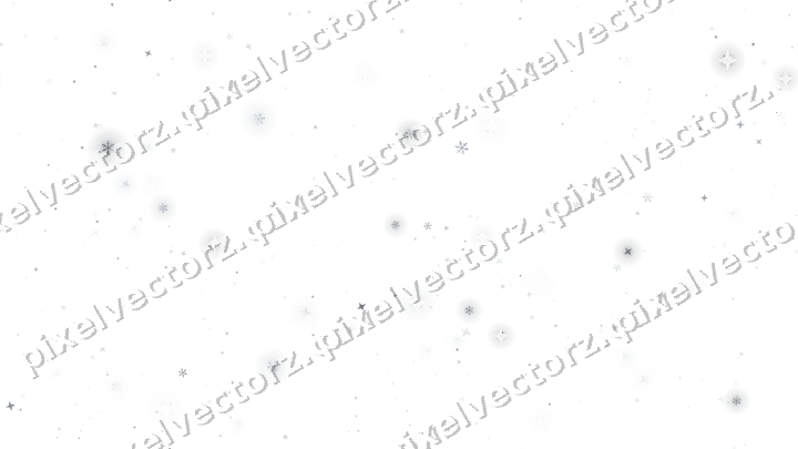 Nahtlose Glitzerstreuung in Blassblau auf transparentem Grund