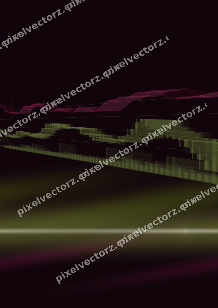 Nahtloser Neon Diagramm Hintergrund in Limette und Rosa