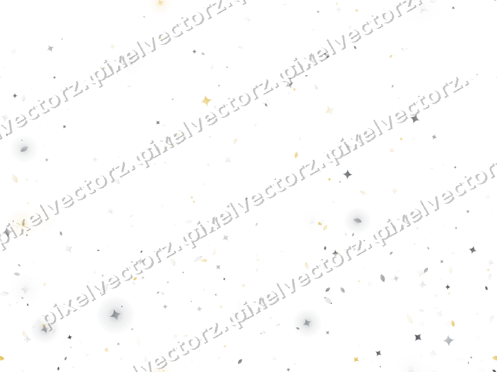 Nahtloser Glitzeraufstieg in Bernstein auf transparentem Grund