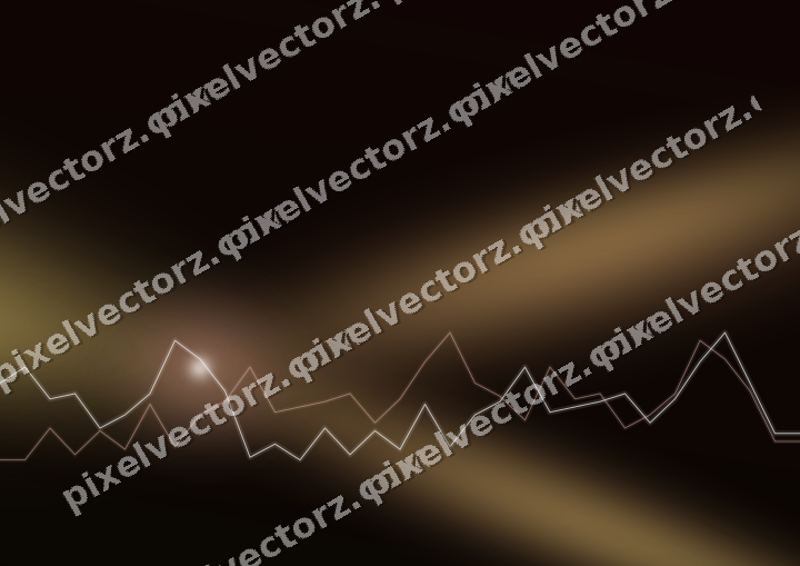 Leuchtender Neon Diagramm Hintergrund in Rot und Orange