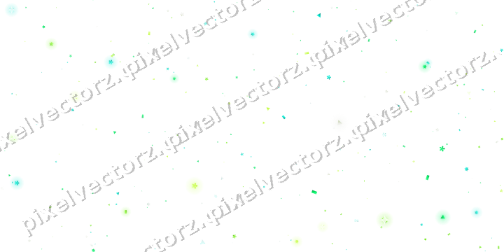 Nahtlose Glitzerstreuung in Grün und Limette auf transparentem Grund