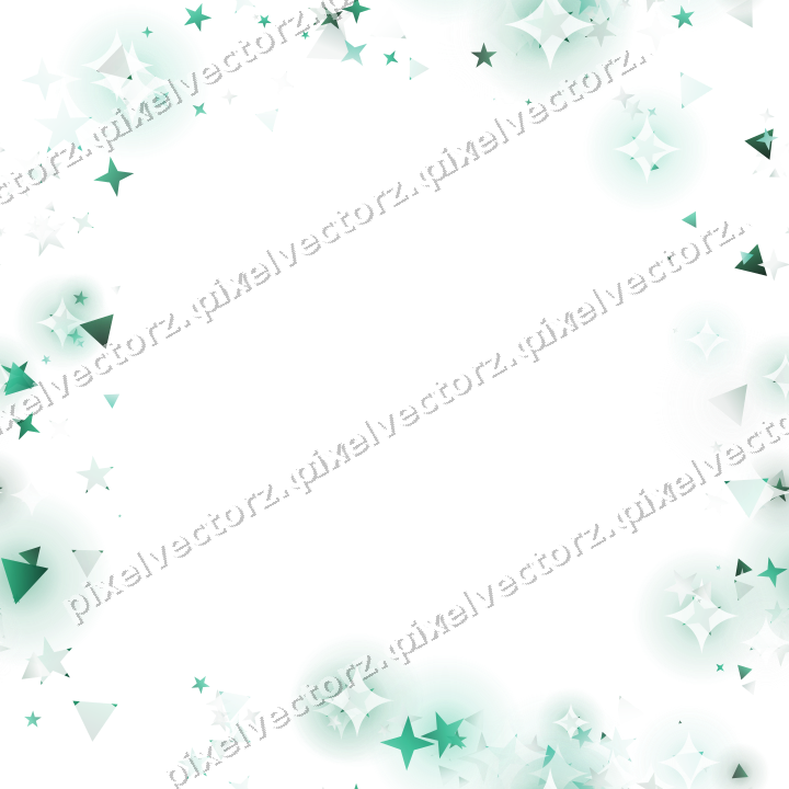 Nahtloser Glitzerkranz auf transparentem Grund