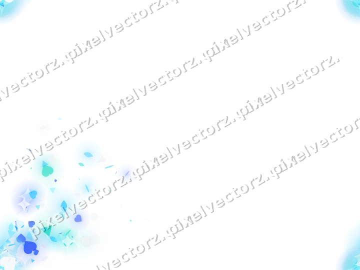 Nahtloser Glitzerfächer aus Herzen und Tropfen auf transparentem Grund