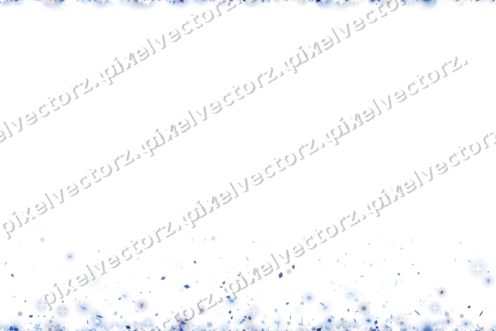 Nahtloser Glitzeraufstieg in Blau und Türkis auf transparentem Grund