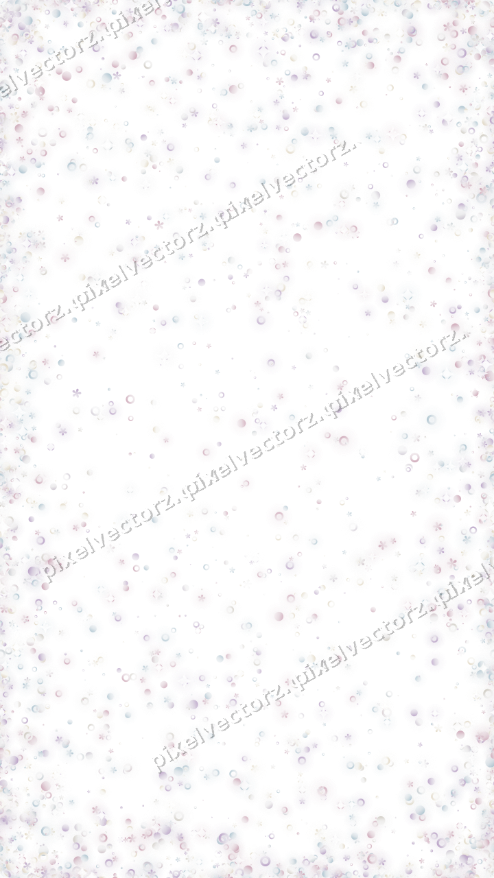 Nahtlose Glitzervignette in Blassrosa auf transparentem Grund