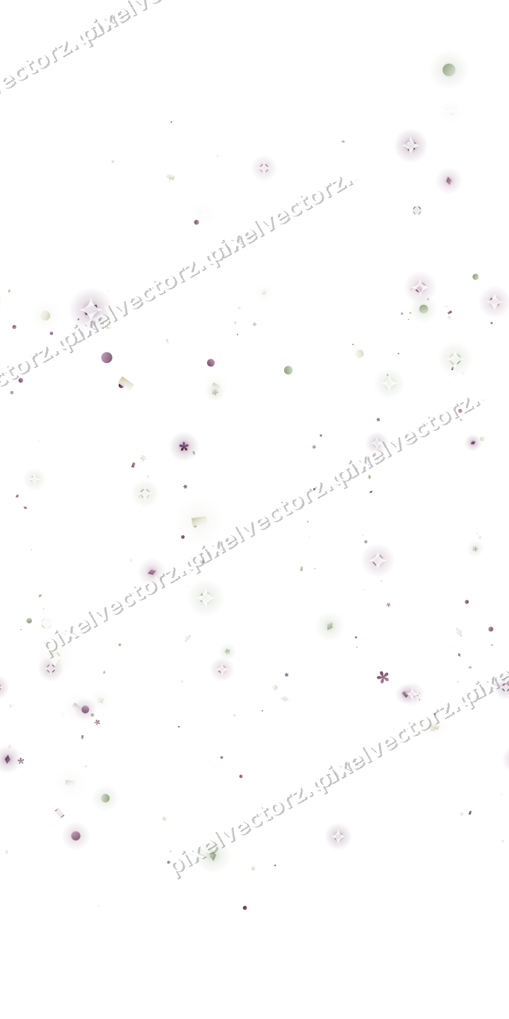 Nahtlose Glitzergirlande in Dunkelmagenta auf transparentem Grund