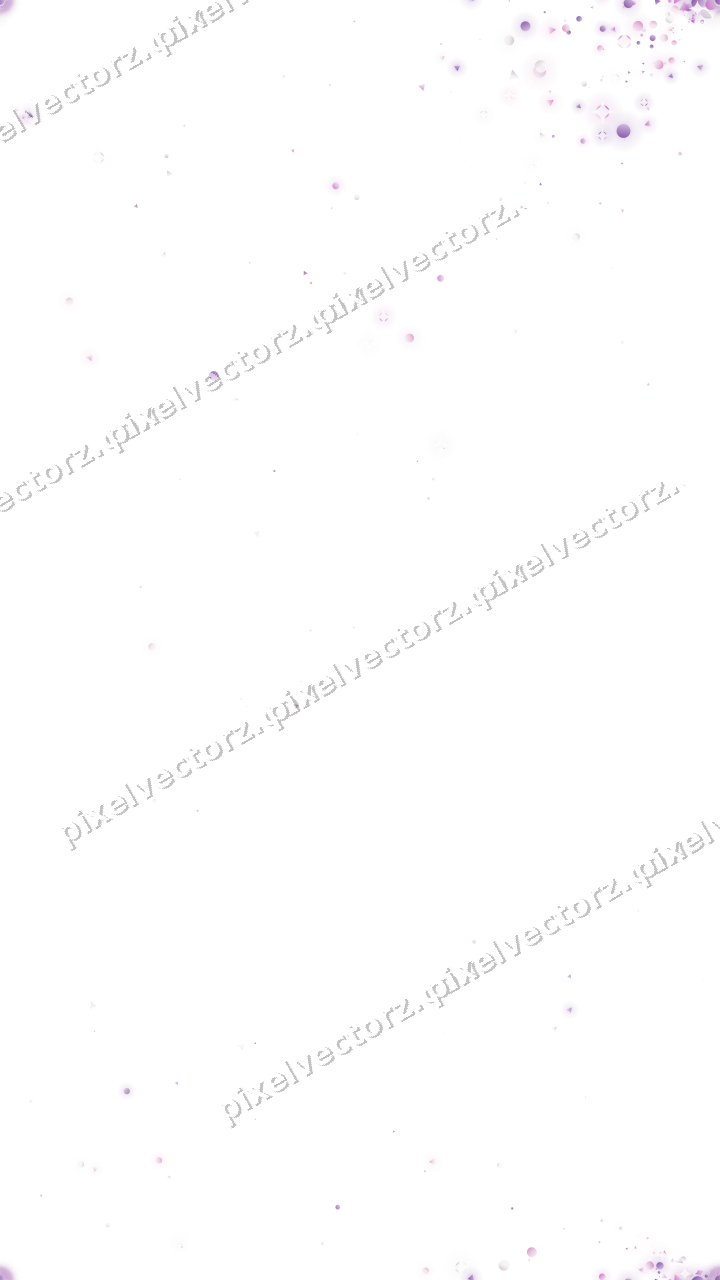 Nahtloser Glitzerfächer in Magenta und Violett auf transparentem Grund