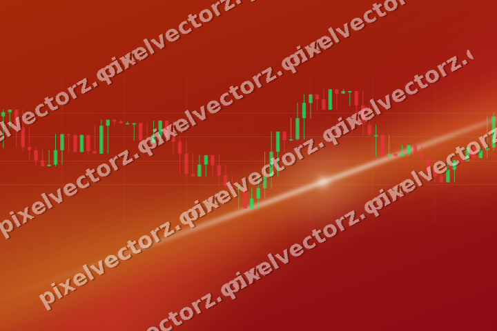 Leuchtender Neon Diagramm Hintergrund in Orange und Bernstein
