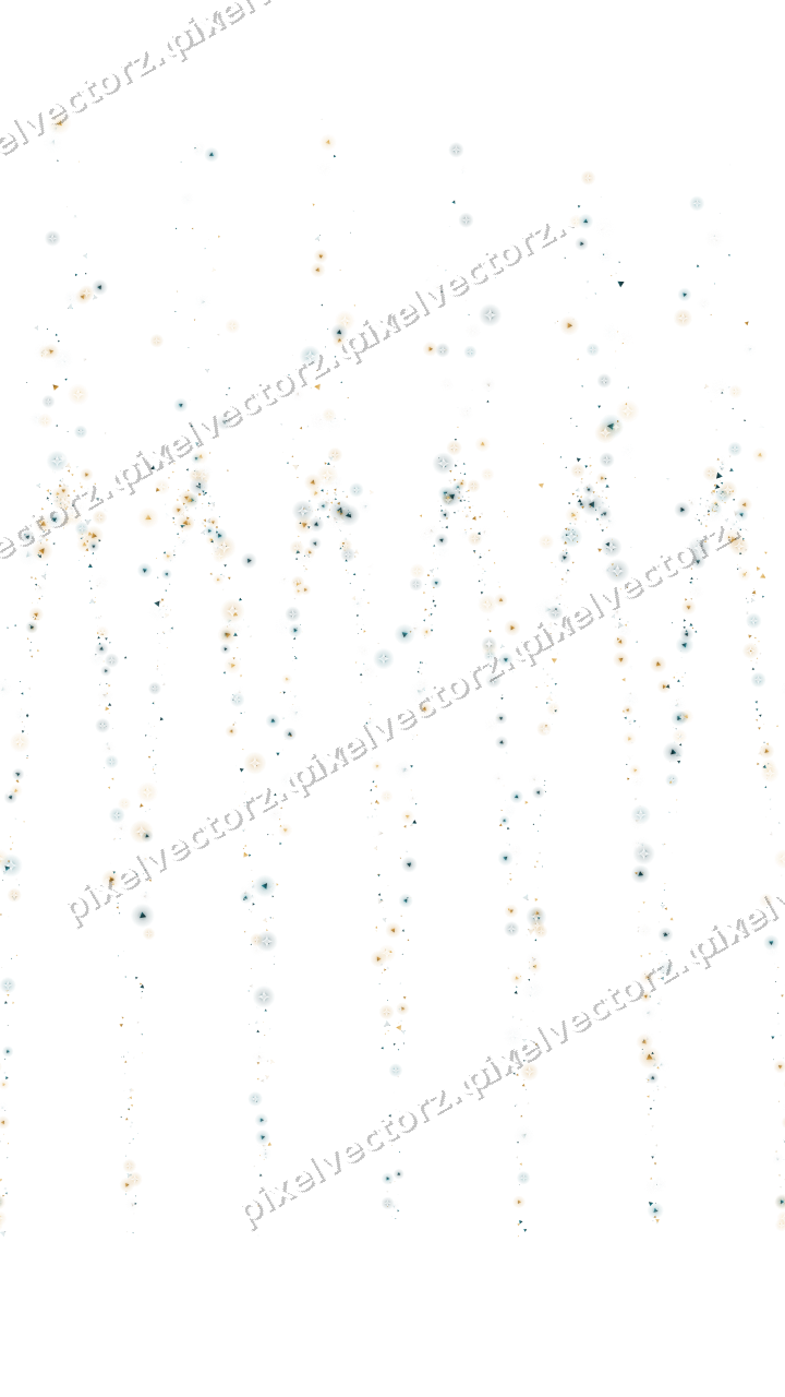 Nahtlose Glitzergirlande aus Dreiecken auf transparentem Grund