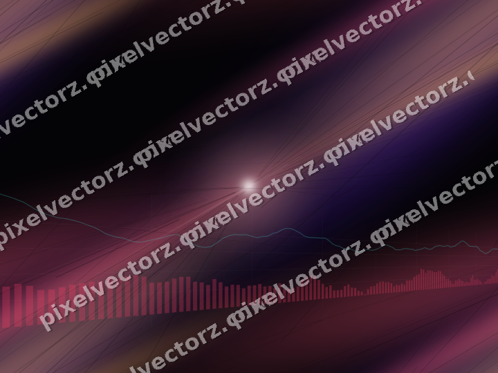 Nahtloser Neon Diagramm Hintergrund in Rosa und Bernstein