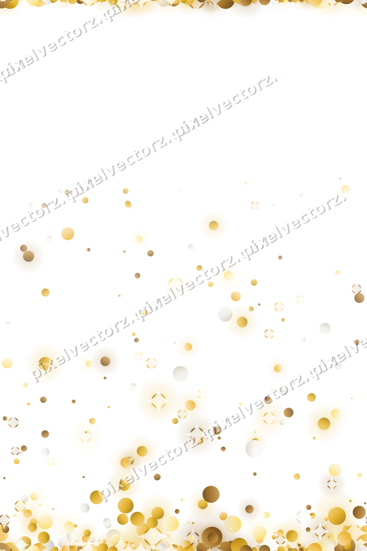 Nahtloser Glitzeraufstieg aus Punkten auf transparentem Grund