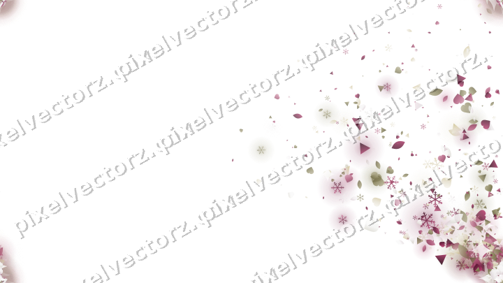 Nahtloser Glitzerfächer in Dunkelrosa und Gelb auf transparentem Grund