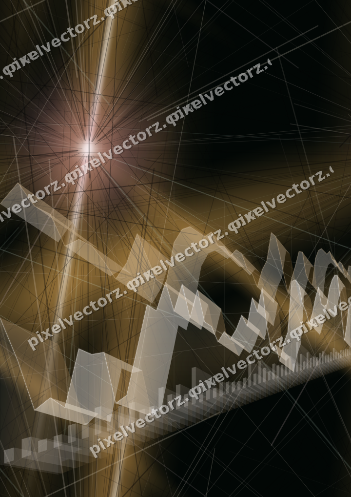 Nahtloser Neon Diagramm Hintergrund in Rosa und Bernstein
