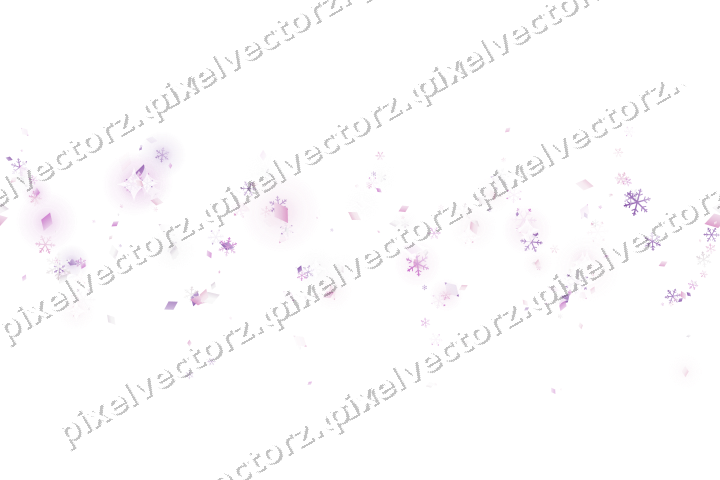 Nahtlose Glitzerwelle in Magenta und Violett auf transparentem Grund