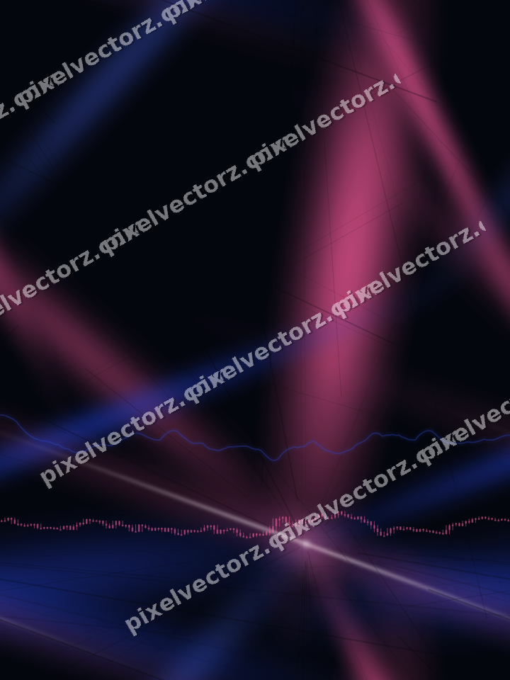 Nahtloser Neon Diagramm Hintergrund in Rosa und Blau